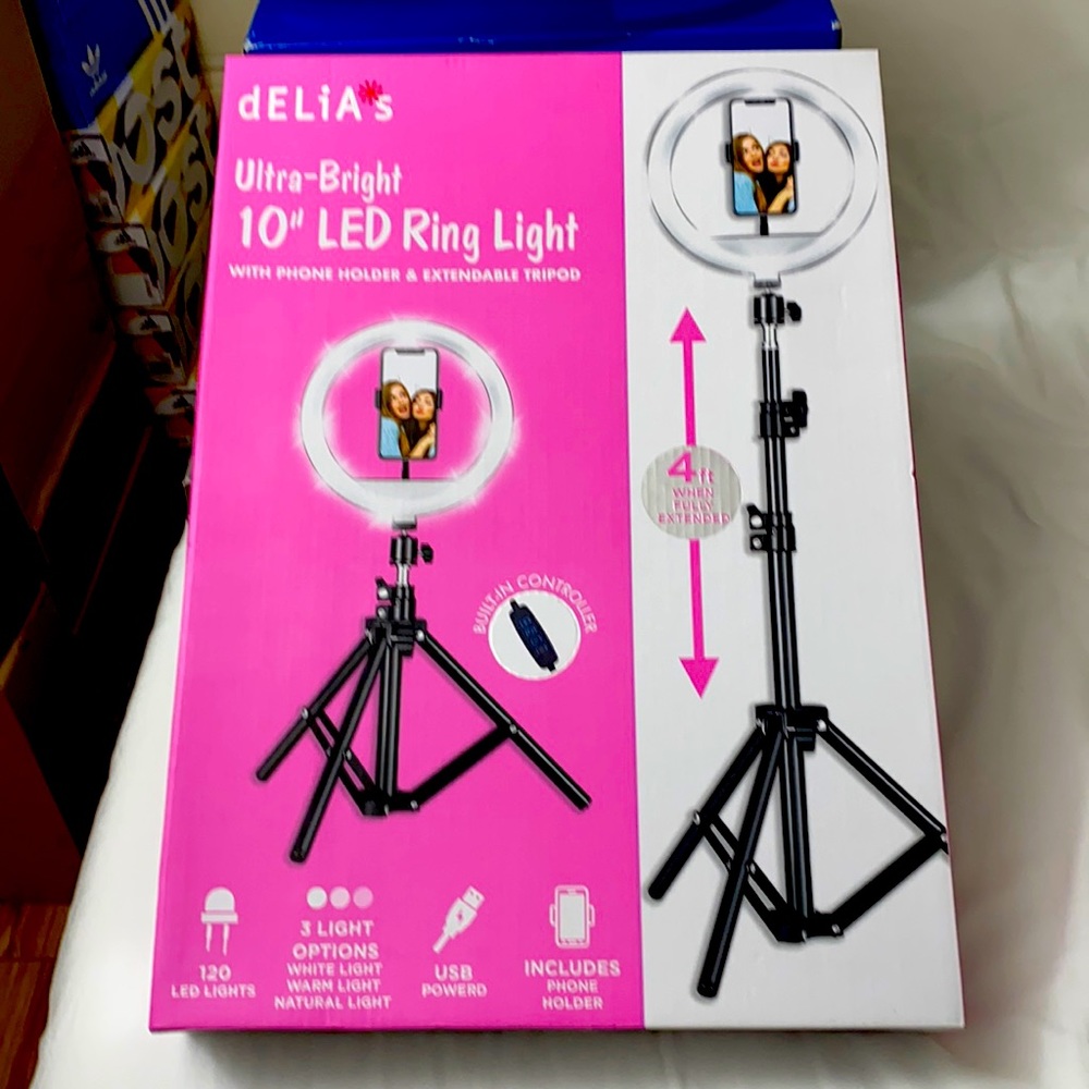 Delias SOLD Ultra-bright 10” LED Ring Light